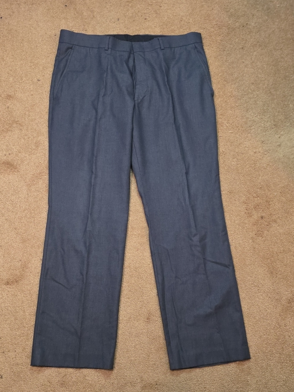 Men's Grey Dress Pants - Classic Tailored Fit